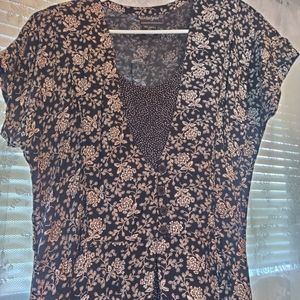 Vintage Two Pattern Dress